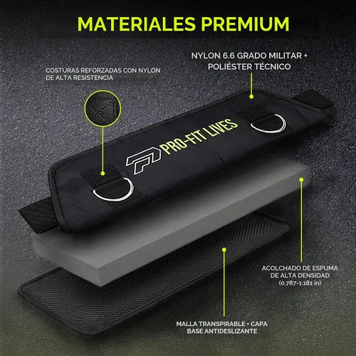 Vista 5 de Cinturón de empuje de cadera para mancuernas, cinturón de peso ajustable con bandas de resistencia y asas para entrenamientos de cuerpo completo, se