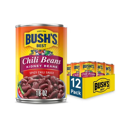 Vista 11 de BUSH'S BEST Frijol negro enlatado de 15.5 onzas/suave, fuente de proteína y fibra a base de plantas, bajo en grasa, sin gluten, (paquete de 12)