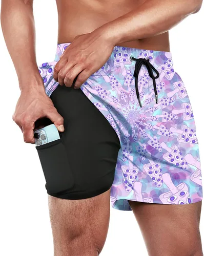 Vista 6 de Bañador para hombre cadena dorada