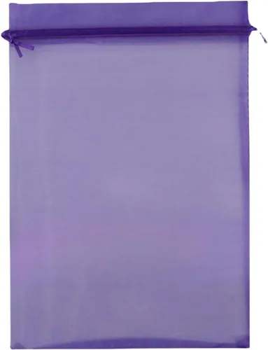 Vista 12 de 8 x 12 pulgadas 100 piezas bolsas con cordón de tela de organza bolsa de regalo de joyería bolsa de caramelo favores de boda B231 (verde manzana)
