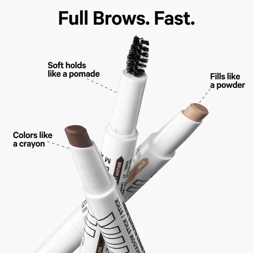 Vista 2 de Milk Makeup Brow Shadow Stick – Fórmula construible, de crema a polvo, suave y flexible, hasta 12 horas de uso, vegano, libre de crueldad Diesel