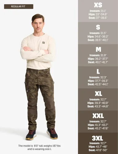 Vista 2 de RevolutionRace Men's Nordwand Pro Pants, Durable and Ventilated Pants for All Outdoor Activities