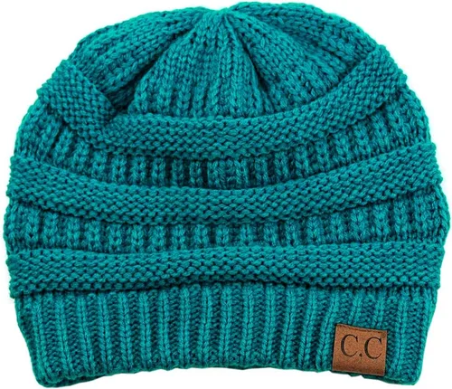 Vista 507 de C.C Trendy Warm Chunky Soft Stretch Cable Knit Beanie