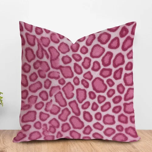 Vista 48 de ArogGeld Fundas de cojín con estampado de guepardo rosa intenso, funda de cojín de doble cara con cremallera para sofá de oficina, silla de A-16