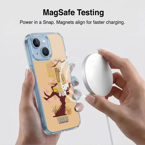 Vista 498 de Carcasa de gel para iPhone 7 Plus/iPhone 8 Plus, diseño de Snoopy Oriental de Peanuts, Badges