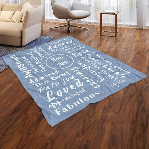 Vista 3 de ZHSHWAT Regalos inspiradores para mujeres, regalo de cumpleaños para el día de la madre, regalo para amigos, mantas inspiradoras You are Awesome