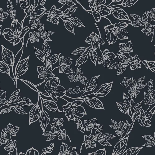 Vista 14 de Ismoon Papel tapiz autoadhesivo para despegar y pegar, papel de contacto floral vintage, bohemio, acuarela azul, damasco, texturizado, extraíble