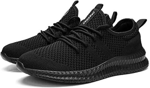 Vista 2 de FUJEAK Zapatos deportivos para hombre para gimnasio, tenis, atletismo, zapatos para correr, para ir a la ruta, zapatos para caminar ligeros
