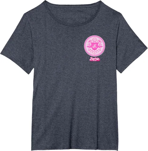 Vista 36 de Barbie The Movie - Camiseta con insignia de Ken Flamingo, Negro