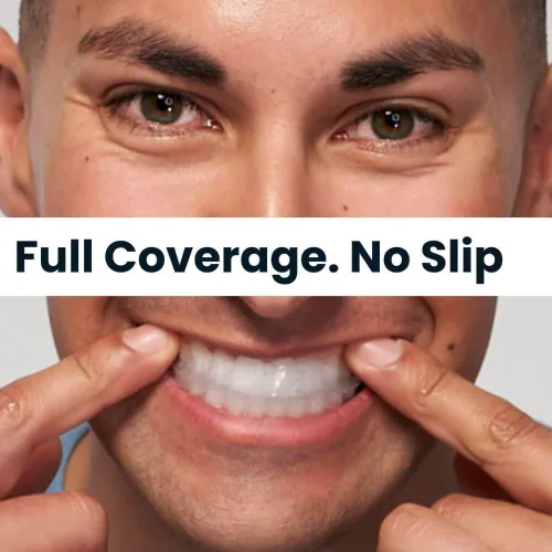 Vista 9 de Flexfit™ Bandejas blanqueadoras de dientes precargadas - Blanqueador dental profesional con peróxido de hidrógeno al 12%, tecnología Dryfit™ lista