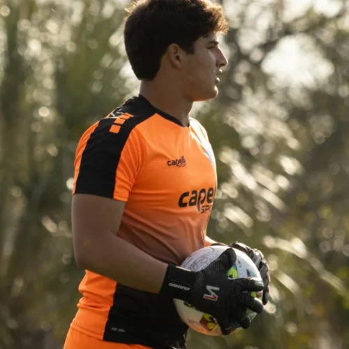 Vista 3 de ONEKEEPER C-TEC - Guantes de portero de nivel profesional para niños, jóvenes y adultos, guantes de portero de fútbol GK Látex de contacto