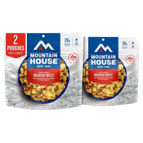 Vista 10 de Mountain House granola con leche y arándanos Comida liofilizada para mochileros y camping Pack de 6