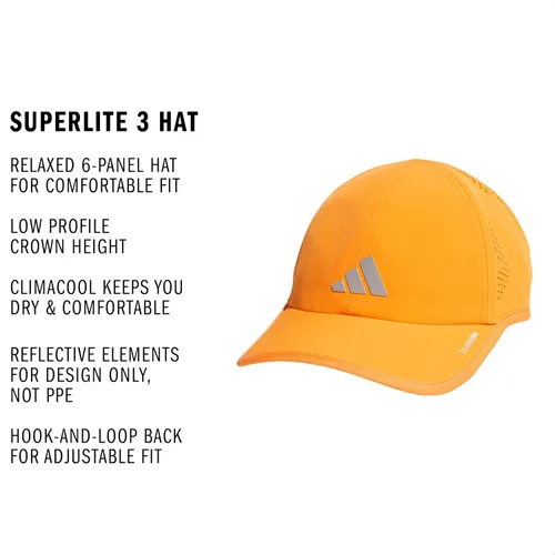 Vista 50 de Adidas Superlite, Gorras Atléticas, Sombrero de running Hombre