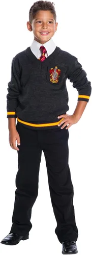 Vista 4 de Charades Gryffindor - Disfraz infantil para estudiantes, talla L