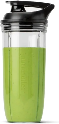 Vista 4 de nutriBullet Tritan Renew - Vaso de 20 onzas con tapa para llevar