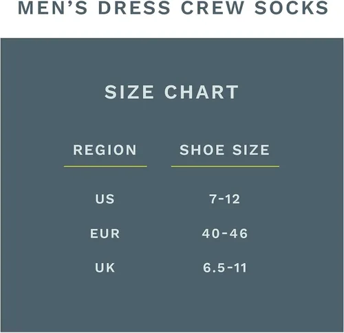 Vista 6 de Cole Haan Calcetines para hombre, paquete de 6 rayas Crew