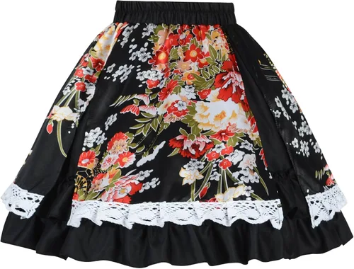 Vista 4 de Sheface Disfraz de Lolita para mujer, estilo kimono japonés, disfraz de anime