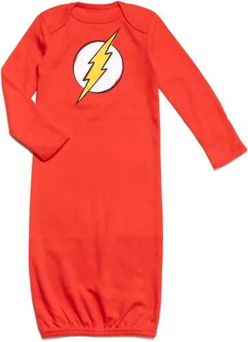 Vista 3 de DC Comics Justice League Batman Superman The Flash - Paquete de 3 vestidos para dormir
