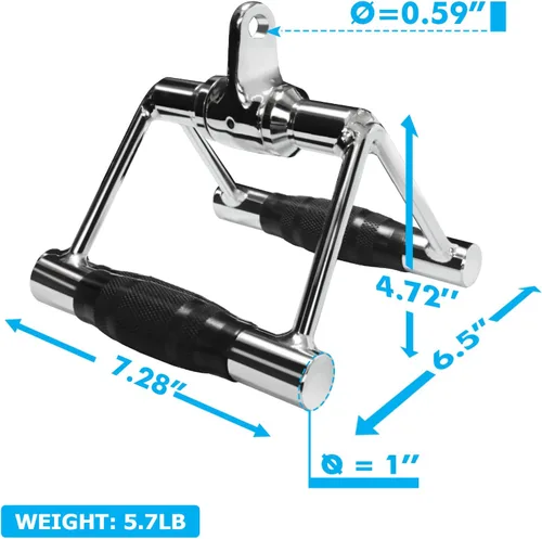 Vista 2 de A2ZCARE LAT Pull Down Cable Machine Attachment - Cable Machine Accessories for Home Gym with Multi Option