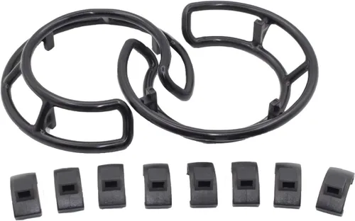 Vista 2 de LICHIFIT Anti-Collision Protection Frame Cover Set for Oculus Quest 2 Headset Grip Handle Bumper Guard