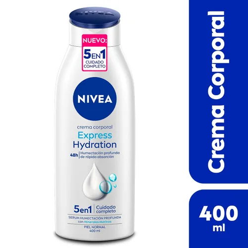 Vista 2 de Nivea Crema Corporal Crema Corporal Hidratación Express
