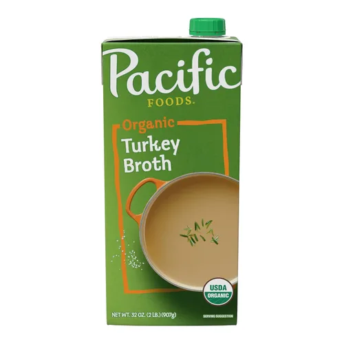 Vista 14 de Pacific Foods Caldo de pavo orgánico, caja de 32 onzas (caja de 12)