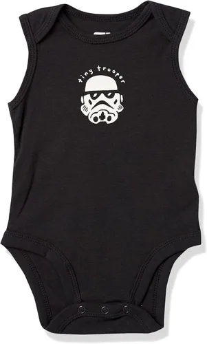 Vista 2 de Tienda Essentials Disney Marvel Star Wars Baby Boys Sleeveless Bodysuits Pack of 6