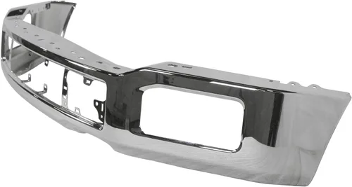 Vista 3 de BUMPERS THAT DELIVER - Barra delantera de parachoques de cromo y acero compatible con Ford F-150 2018 2019 2020 con faros antiniebla 18 19 20