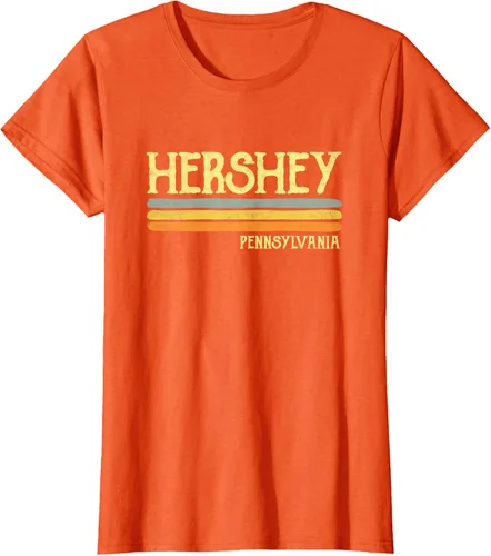 Vista 57 de Camiseta vintage de regalo de recuerdo de Hershey Pennsylvania PA, Negro, S