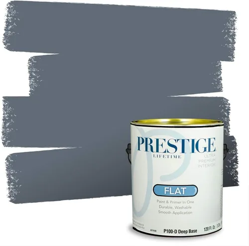 Vista 52 de Prestige Paints - 2 en 1, pintura base y pintura de exterior, E100-N-SW6988