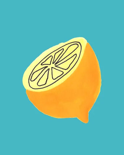 Vista 4 de WESTBROOK DESIGN STUDIO Impresiones artísticas abstractas de frutas n.º 18 para pared, juego de 6-8 x 10 pulgadas, decoración de cocina moderna