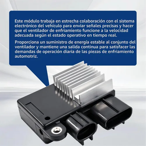 Vista 6 de Reemplazo del módulo de la unidad de control del ventilador de refrigeración para Corolla Matrix 2009-2013 Reemplazo para 5 CX-7 2007-2010