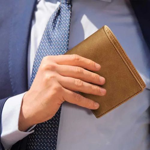 Vista 5 de Regalos de Navidad para hijo, para mi hijo, regalos de mamá, graduación, regalos de cumpleaños para hijo, regalos de madre e hijo, carteras de cuero