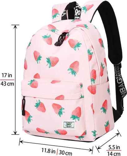 Vista 43 de Mygreen - Mochila escolar con bonitos diseños para niños y niñas, 11.5 x 15.7 x 5.1 pulgadas