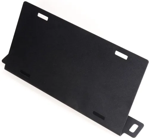 Vista 8 de Marco de matrícula frontal para Ford Bronco 2021 2022 2023 2024 2025 Accesorios de aleación de aluminio resistente soporte de montaje de placa Negro
