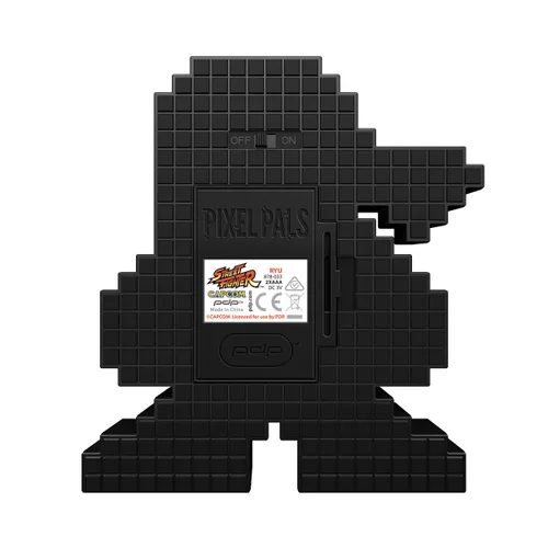 Vista 4 de PDP Pixel Pals Capcom Street Fighter Ryu Figura iluminada coleccionable, no específica de la máquina