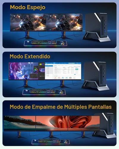 Vista 9 de Cable Displayport 2.1 de 80 Gbps, cable DP de 6.6 pies [DP80, 16K @60Hz, 8K @120Hz, 4K@240Hz, HDR10, HDCP2.3, DSC 1.2a], cable de puerto de pantalla