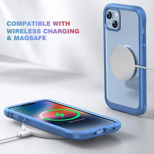 Vista 430 de DIACLARA - Funda transparente compatible con iPhone XR 6.1 pulgadas 2018