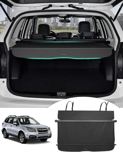 Vista 70 de Powerty - Cubierta de carga para Toyota RAV4 2013-2018, accesorios de cuero