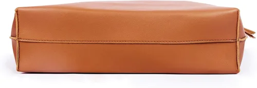 Vista 5 de Nodykka - Bolso con asas para hombro para mujer, de cuero sintético, con borla