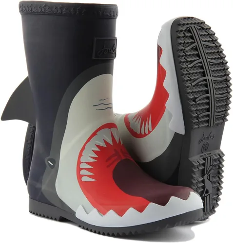 Vista 5 de Joules Botas de lluvia unisex para niños Nvyshrk
