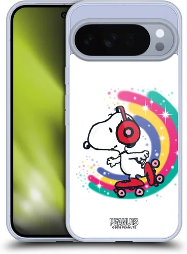 Vista 547 de Head Case Designs Officially Licensed Peanuts Beach Surf Snoopy Boardwalk Airbrush Gel Case [Military Grade Protection] Compatible with Google Pixel
