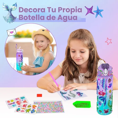 Vista 5 de Cherry Tale Regalos de sirena para niñas de 6 a 8 años, regalos de graduación de jardín de infantes para niñas de 4 a 6 años, juego de regalos