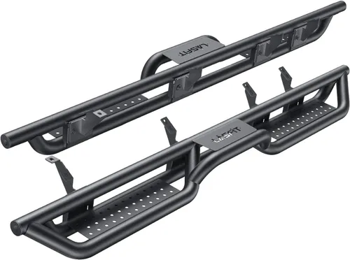 Vista 16 de LASFIT - Estribos para cabina de tripulación: para Ram 1500 2009-2018 / Ram 1500 Classic 2019-2026 / Ram 2500 2010-2026 / Ram 3500 2010-2026, dos