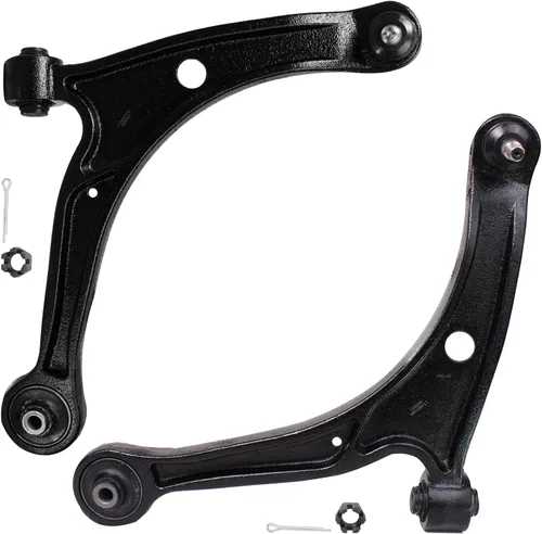 Vista 50 de Detroit Axle - 2 piezas Brazos de control superior delanteros para BMW X5 2007-2018 X6 2008-2019 Brazos de control superior con juntas esféricas