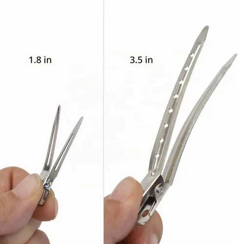 Vista 6 de Kit de herramientas de extensiones de cabello con conector de hierro térmico de fusión, enchufe de EE. UU., 50 unidades de protectores térmicos