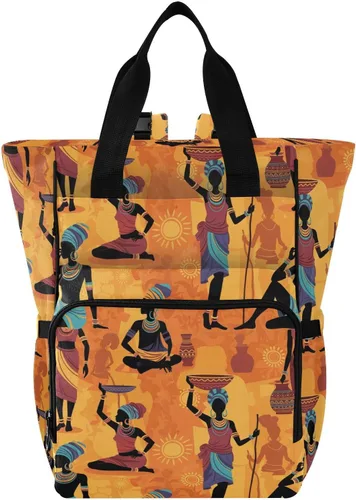 Vista 43 de Emelivor Bolsa de pañales con diseño de panal de abejas, con bolsillos aislados, bolsa organizadora de pañales para niños y niñas, unisex