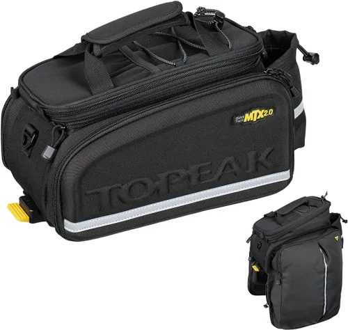 Vista 10 de Topeak MTX TrunkBag - Rear Bicycle Bag - Spacious Storage and Easy Mounting