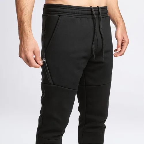 Vista 5 de Ultra Performance 3 Pack Fleece Active Tech Joggers for Men, Mens Sweatpants with Zipper Pockets