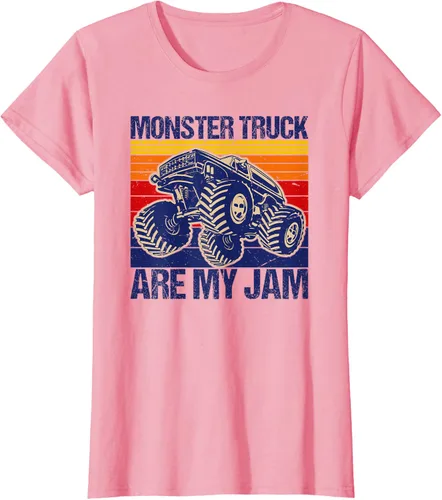 Vista 13 de Monster Truck Are My Jam For Monster Truck Lovers - Camiseta para hombres y niños, Blanco